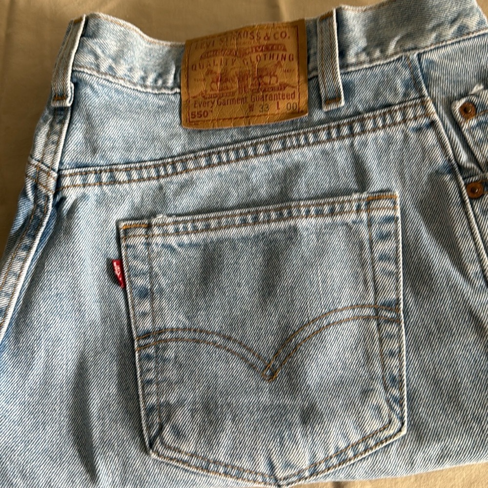 Levi Strauss & Co. Original Riveted San Francisco Ca. 55 TM waist 33.